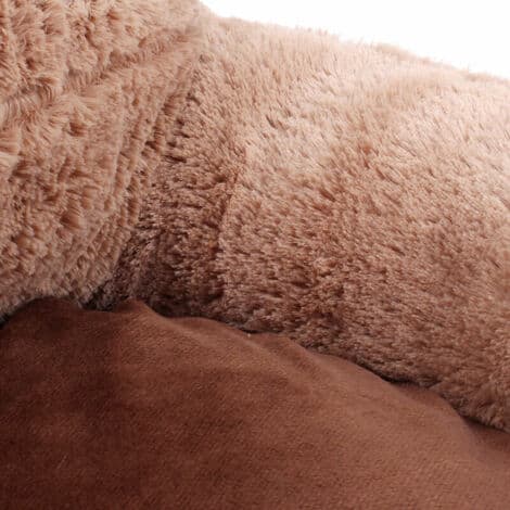 Hundehule - Hundebed - Pute - Hundehule - Potteform - Brun S