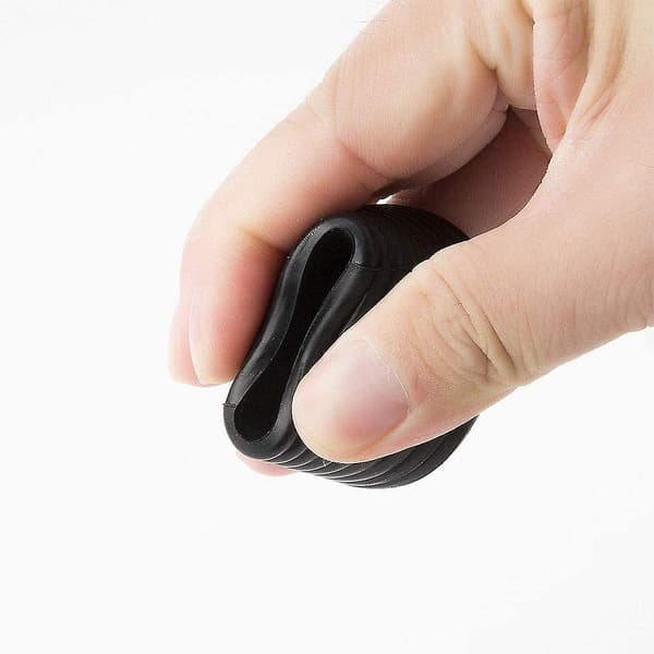 Set med 4 Universal Silikon Badkarssänka Avloppspluggar (2 Svarta & 2 Grå)