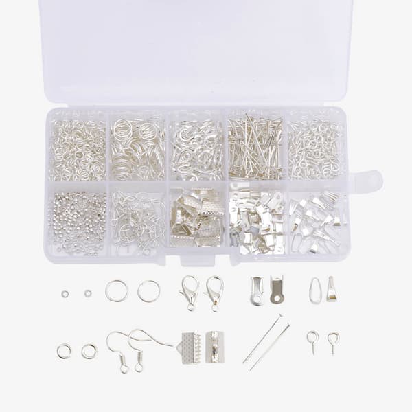 DIY Ørepynt Tilbehør Ørepynt Materialer Perler Materialepakke Håndlaget Smykketilbehør - Hvit
