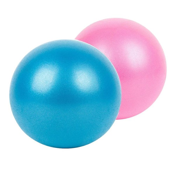 Mini träningsboll, Yoga Ballpilatesboll, Core Training och sjukgymnastik, förbättrar balansen Blue   Pink