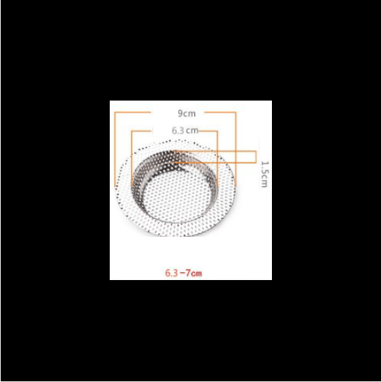 Diskfilter, 3 st badkarspoolfilter (ytterdiameter 7cm + ytterdiameter 9cm + ytterdiameter 11cm),