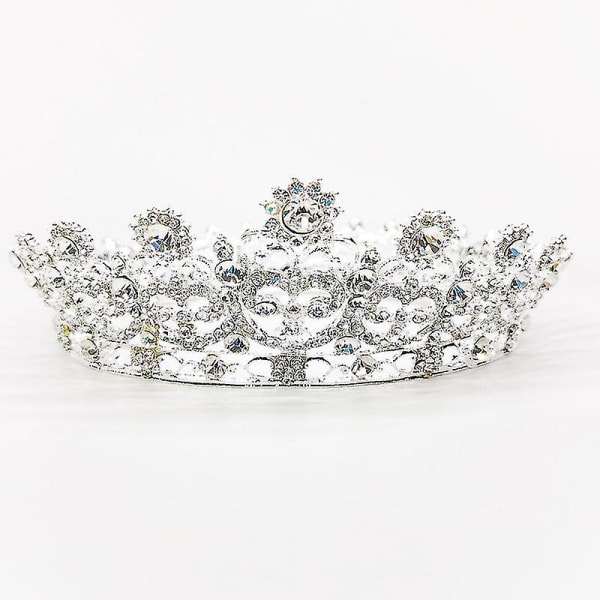 Krone Ornament Brude Bryllup Tilbehør Enkel Legering Diamant-besatt brudekjole smykker
