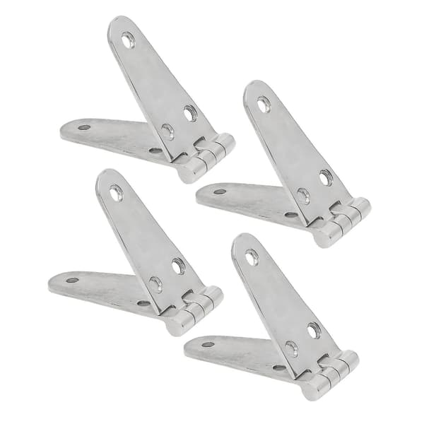 Marine Grade 316 Rustfrit Stål 4 stk. Dørhængsler til Bådskab Luger RV'er - 6 Hullers Hardware