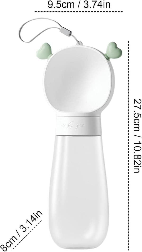 Lemmikin Vedenpullo, 500ml Koiran Vedenpullo, Vedenjakaja, Kissa