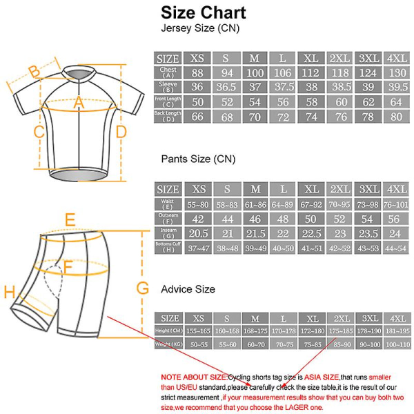 X-tiger Pro Sykkeltrøye Sett Sommer Sykkelklær Terrengsykkelklær Sykkelklær Mtb Sykkel Sykkelklær Sykkelsett Bib short suit 3XL