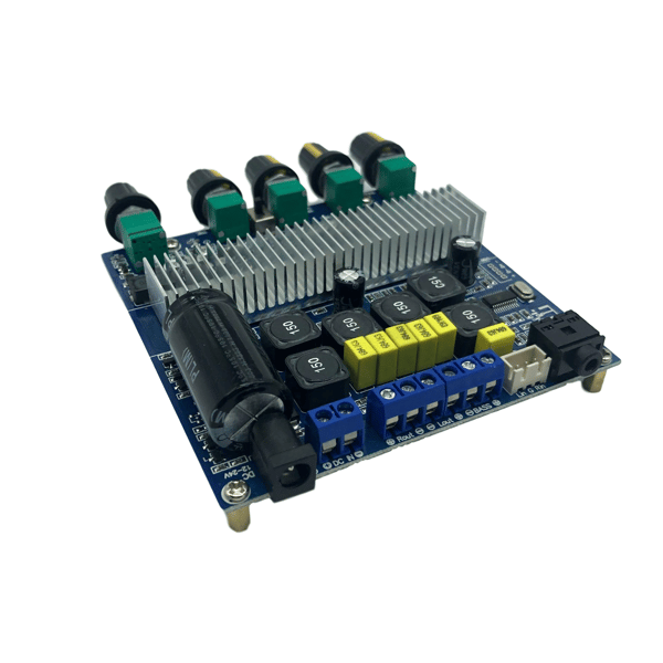 1 stycke TPA3116 Bluetooth 5.0 hög effekt 2.1 subwoofer digital