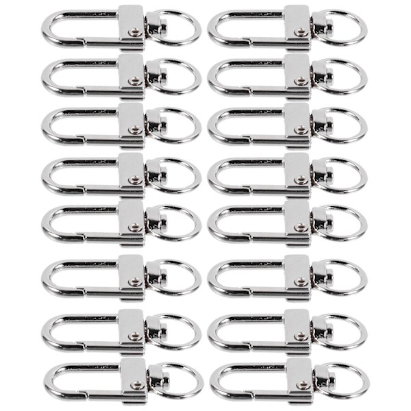 20 st DIY Smyckesberlocker Dekorativa Nyckelringsberlocker Retro Nyckeltillbehör