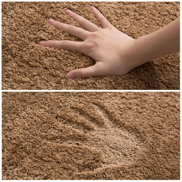 Gulvmatter, dørmatter, sklisikre absorberende tepper til bad, inngangsmatte (kamel, 50*80cm)