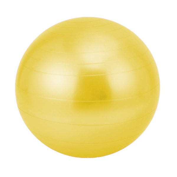 Yoga Smooth Ball til Fitness Øvelse Pilates Med Vægt Yellow 65CM