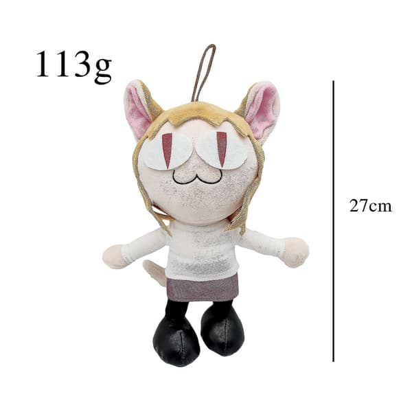 Fnf Neco Arc Plush Princess Cat Plush Doll A