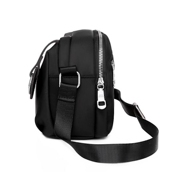 Damväska med stöldskydd, konvertibel axelremsväska, rosa, One Size A916-635 Black