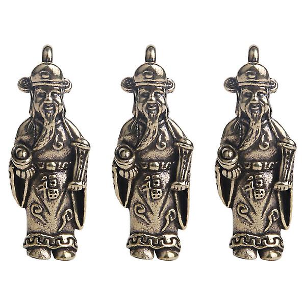 3st Halsband Charms Buddha Spacer Beads Cai Shen Samlarfigurer