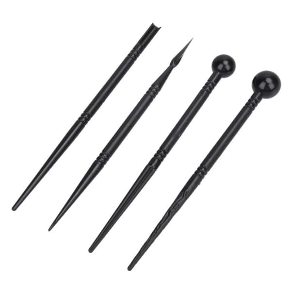 3 Set DIY Bakning och Skulptering Modelleringsverktyg Mjuk Lera