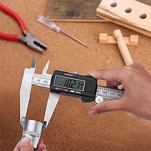 Digital Micrometer Ltd Digital Skjutmått 300mm 12\" Stor LCD-Display, Väska Ingår