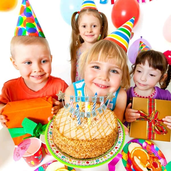 2 Sæt Kagepynt Happy Birthday Dekoration Kagepynt Pige