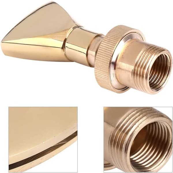 Springvanddyse, 1/2\" DN15 og 3/4\" DN20 blæserformet messing springvanddyse justerbar sprinkler