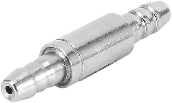 2 st Mini Envägs Backventil i Rostfritt Stål för Akvarium CO2-system Luftpump Diameter 6mm