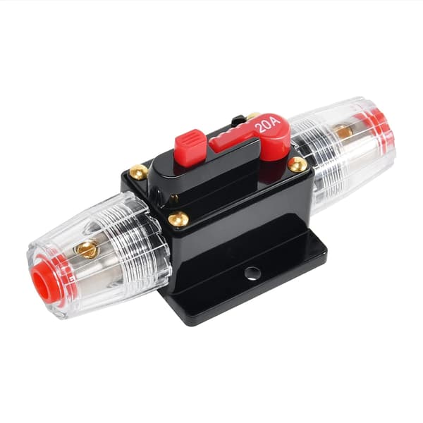 Bilkretsbrytere 20A Sikringsholder Inline Audiobeskyttelse