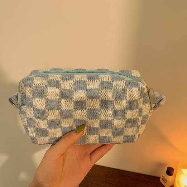 Lille kosmetiktaske makeuptaske Y2k makeuptaske