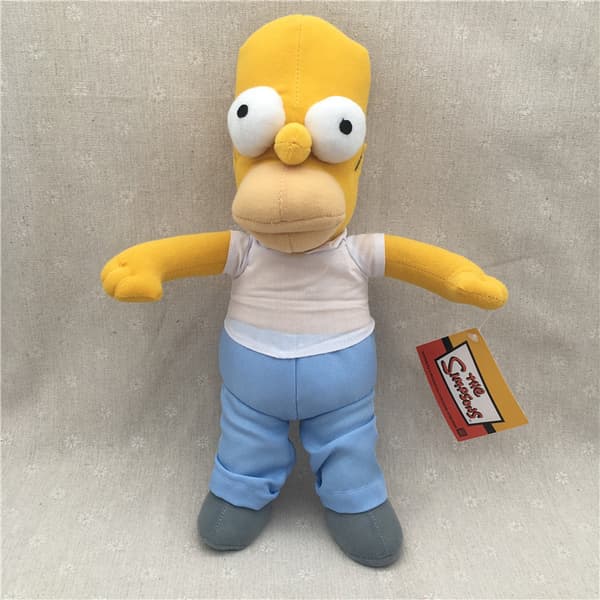 The Simpsons plyschdocka dad