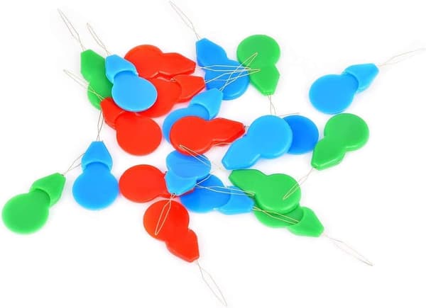 Trådnåls Trädare 20 ST Handsömnad Plast Mässingstråd