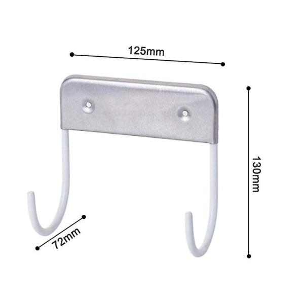 Strykjärnsbräda Hängare, Väggmontering, Strykjärnsbräda Hängare, Rostfritt Stål, Garderob Hemhållare Strykjärnsförvaring White