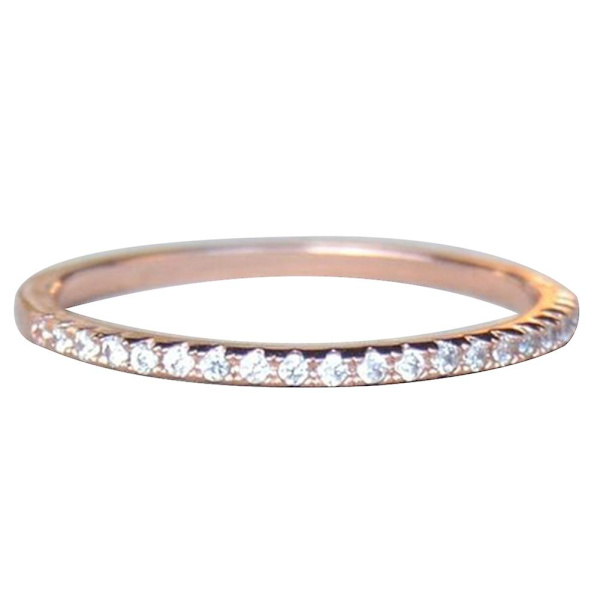 Par Ring med Rhinestone Inläggning i Legering för Kvinnor