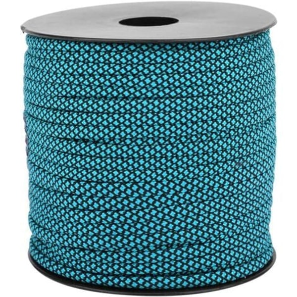 Paracord Campingrep, Tjock 7-kärnig Paracord Räddningsrep Tältband 50M 4MM Campingrep för Utomhus Armband Vävande