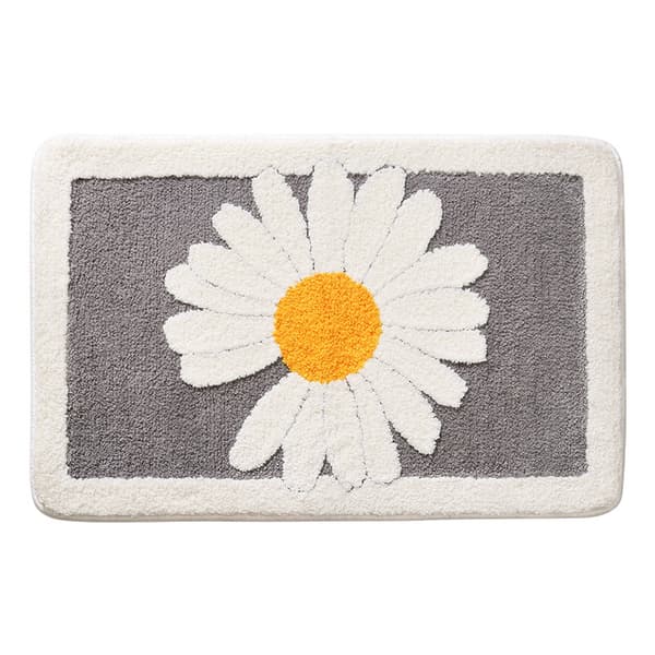 Daisy-moon grå 40*60cm tykk baderom sklisikker matte,