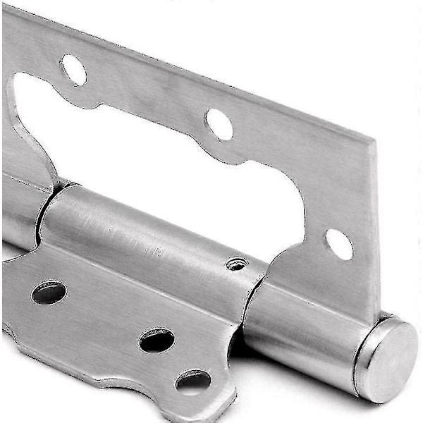 Rustfri stålhængsler 2 stk. hydrauliske støddæmperhængsler 5\" rustfrit stål - ya