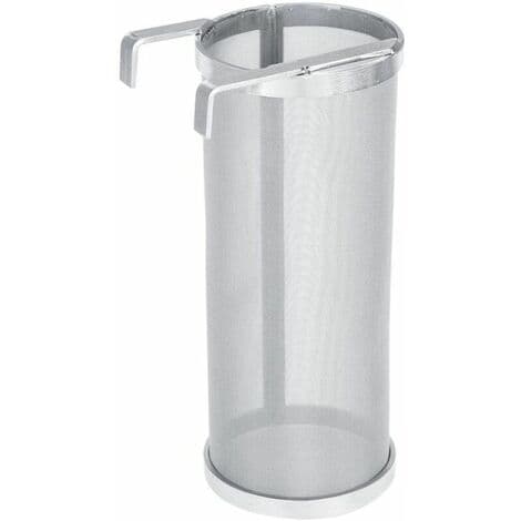Ølsilfilter, 300 mikron rustfritt stål hjemmelaget filter, 10*4 tommer, 1 stk