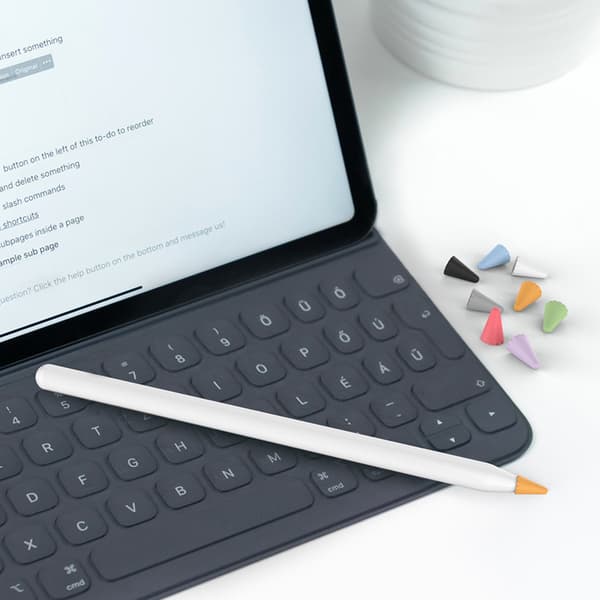 40 stk. Nib-beskyttelse for Apple Pencil 1. og 2. generasjon