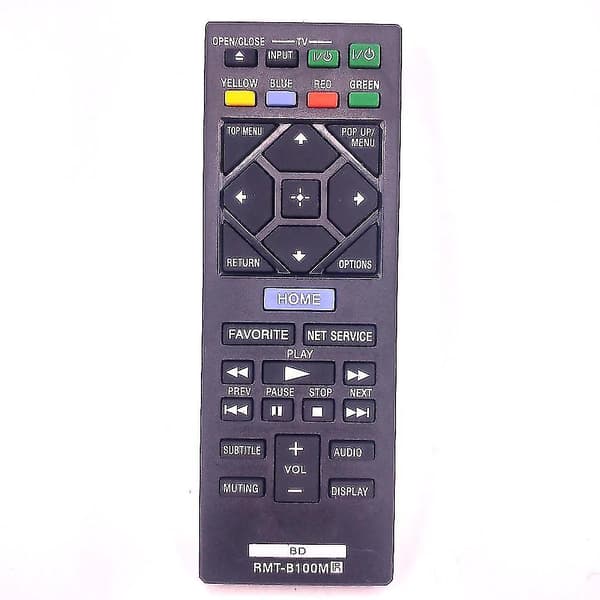 Erstatningsfjernkontroll RMT-B100M for Sony Blu-ray BD