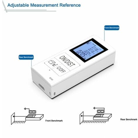 Laser afstandsmåler, USB genopladelig, 30M