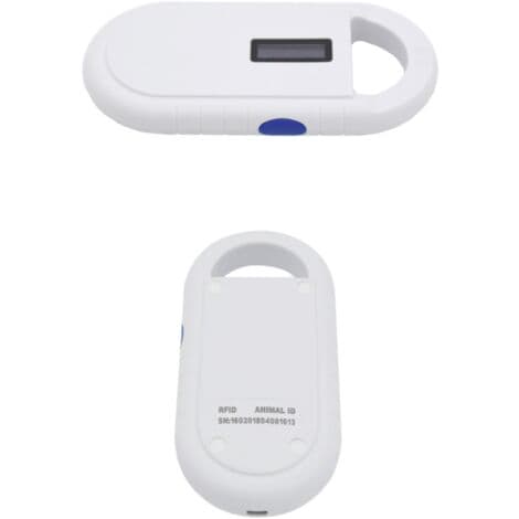Pet Microchip Scanner, 134.2kHz Pet Microchip Læser til Dyr/Kæledyr/Hunde/Katte/Svin