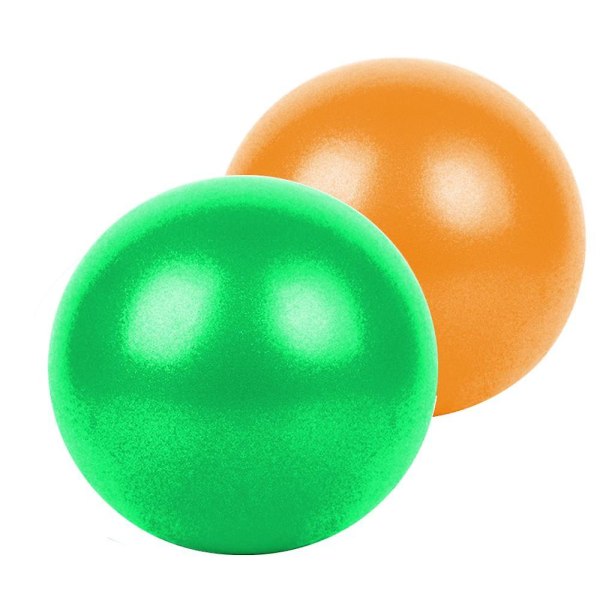 Mini träningsboll, Yoga Ballpilatesboll, Core Training och sjukgymnastik, förbättrar balansen Orange Green