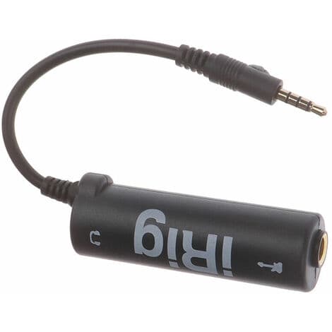 3 stk Blå Irig Gitar Grensesnitt Konverterer for Iphone Ipad Ipod