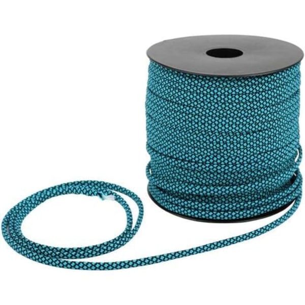 Paracord Campingrep, Tjock 7-kärnig Paracord Räddningsrep Tältband 50M 4MM Campingrep för Utomhus Armband Vävande