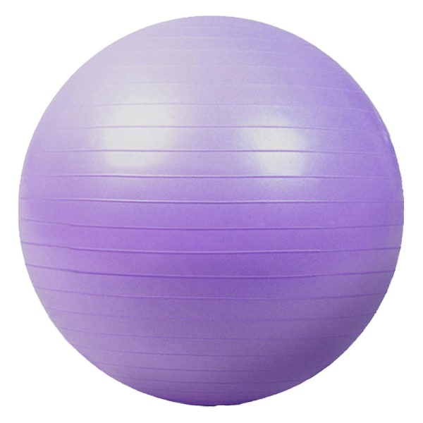 Extra Tjock Yogaboll Träningsboll, För Balans, Stabilitet, Graviditet Och Fysioterapi Lilac Purple 55Cm