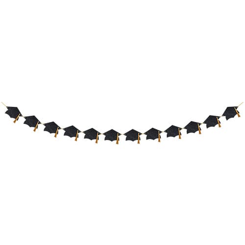 Graduationsbanner Vi Er Stolte Af Dig Dr. Hat Grøn Guld