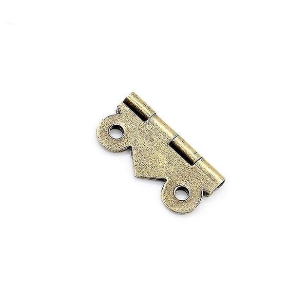 Guld 30 stk. 20 mm X17 mm Mini Sommerfugle Hængsler