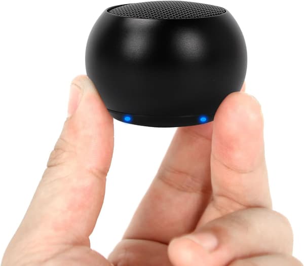 Superliten Bluetooth-högtalare med 9D Surroundljud, 3W Bärbar Bluetooth-högtalare med Kraftfull Bas för iPhone, Android, TWS-parning