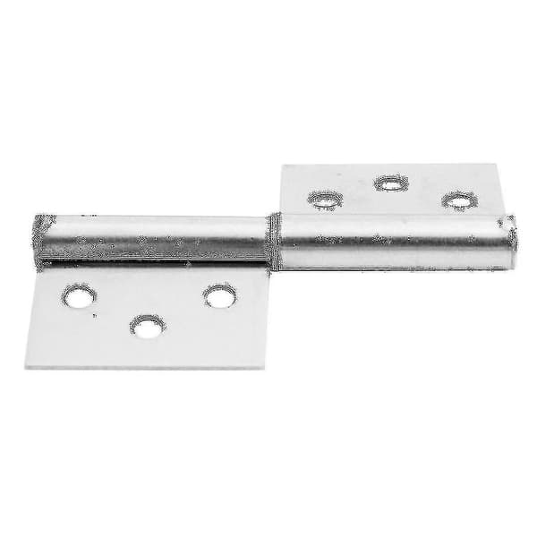 3x Rustfritt Stål 7.6cm Dørhengsel Sølv Tone Maskinvare