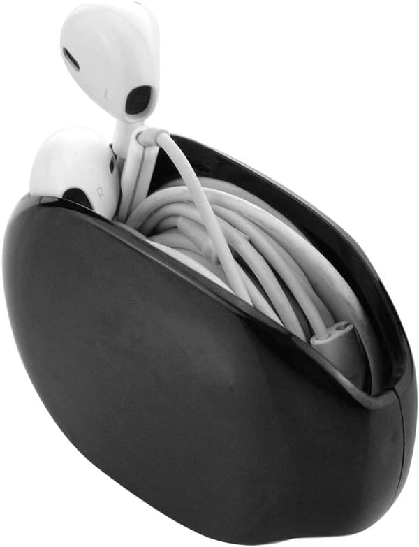 1 stk. ledningsholder, hodetelefonspole-viklingsenhet, hodetelefon