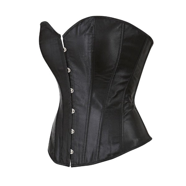 Enkel Elegant Brudekjole Bryllup Korsetter Og Bustiers Top Corselet Overbust Lingeri Korset Push Up Bustiers Til Kvinder Slankende Black 5XL