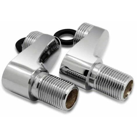 Pakke med svingbar hane-adapter 3/4\", 1/2\", klo-bruserhane, solid messing badeværelsesarmatur tilbehør