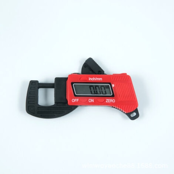 Digitaalinen paksuusmittari, 0-12 mm paksuusmittari, digitaalinen näyttö, leveysmitta mikrometrin mittaustyökalu f