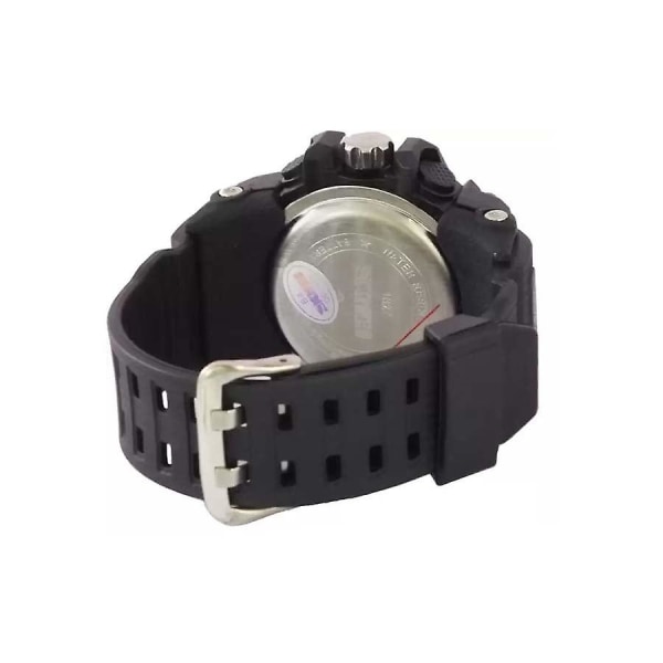 Fashion Sports Quartz Dual Display Digital Waterproof Watch 1436