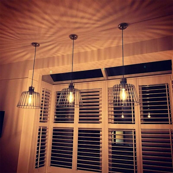 Retro Edison LED-lampa ST64 Brun Dekoration (4W 220V 2700K(Varmvit))，för vardagsrum, sovrum, badrum, etc.