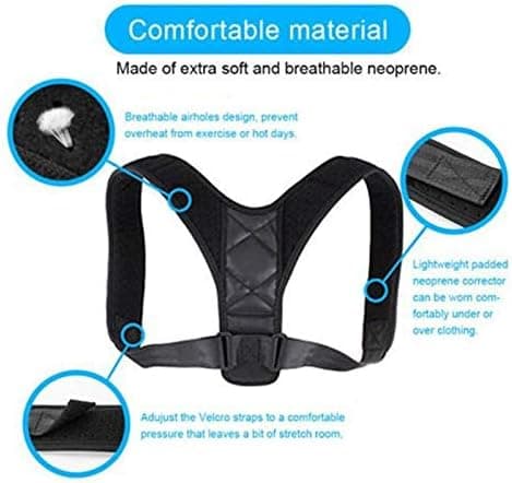 Rygstøtte Posture Corrector Bøjle Barn Skulder Ryg